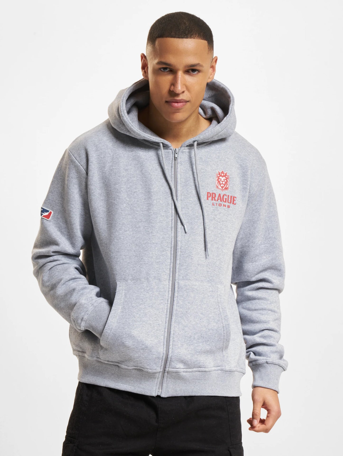 Zip Hoodie Light Grey