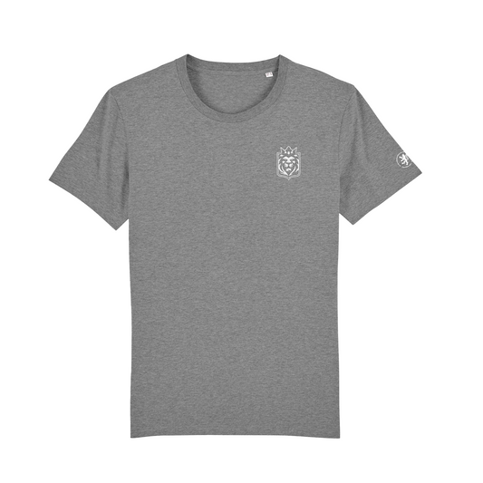 Kick Off T-Shirt -  Grey & White