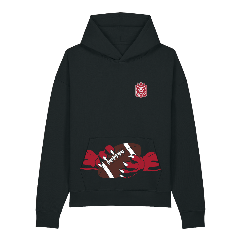 LIONS CLAW HOODIE - BLACK